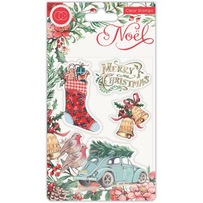 Craft Consortium Noel Clear Stamps - Festivity